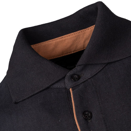 Guy Laroche Μαύρο Μακρυμάνικο polo - GL2329101