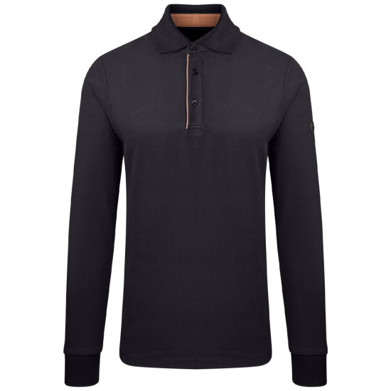Guy Laroche Μαύρο Μακρυμάνικο polo - GL2329101
