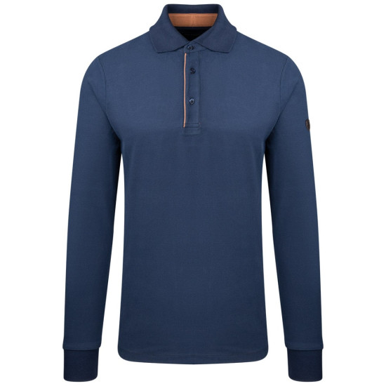 Guy Laroche Μπλε Μακρυμάνικο polo - GL2329101