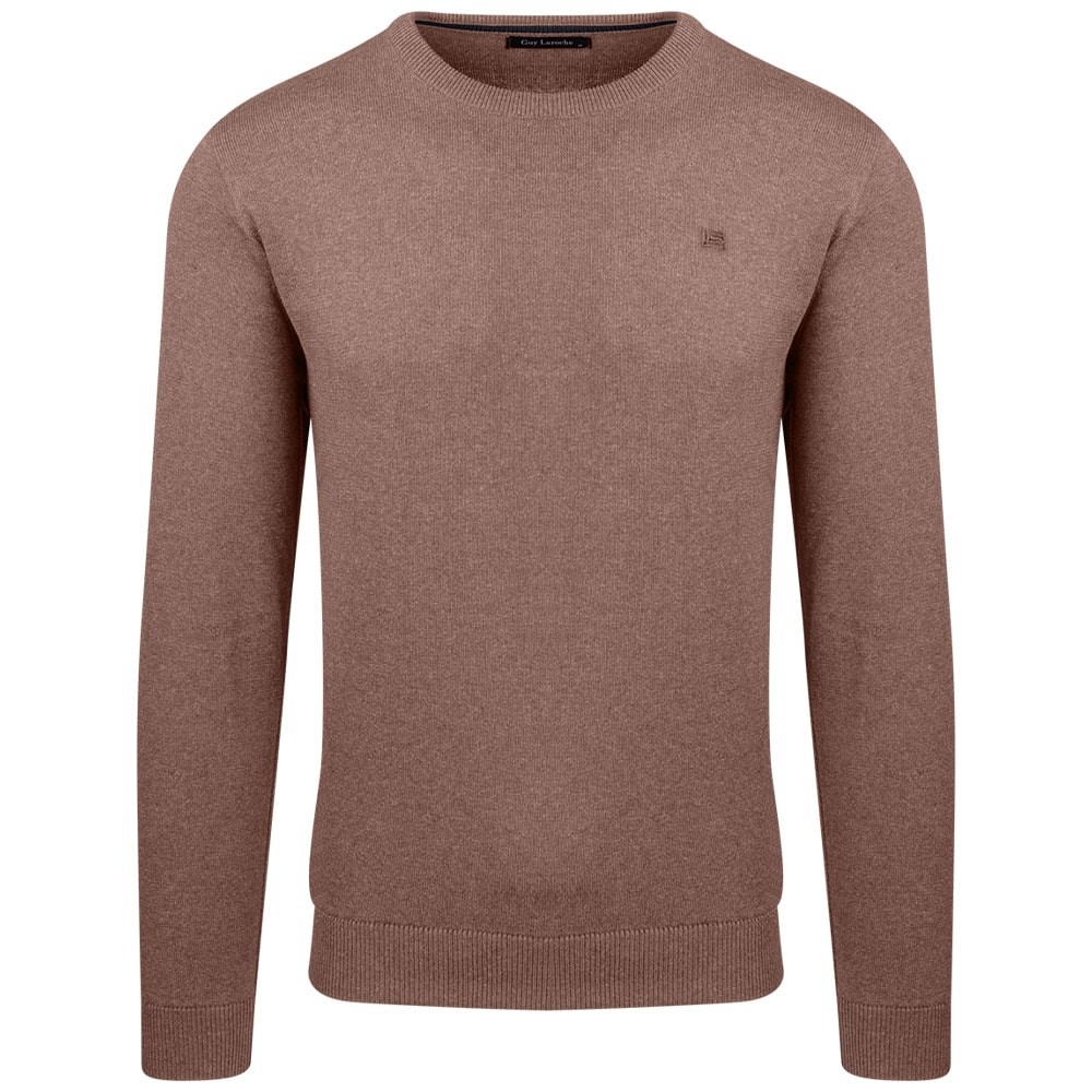 Guy Laroche Μπεζ Πουλόβερ C Neck - GL2329210