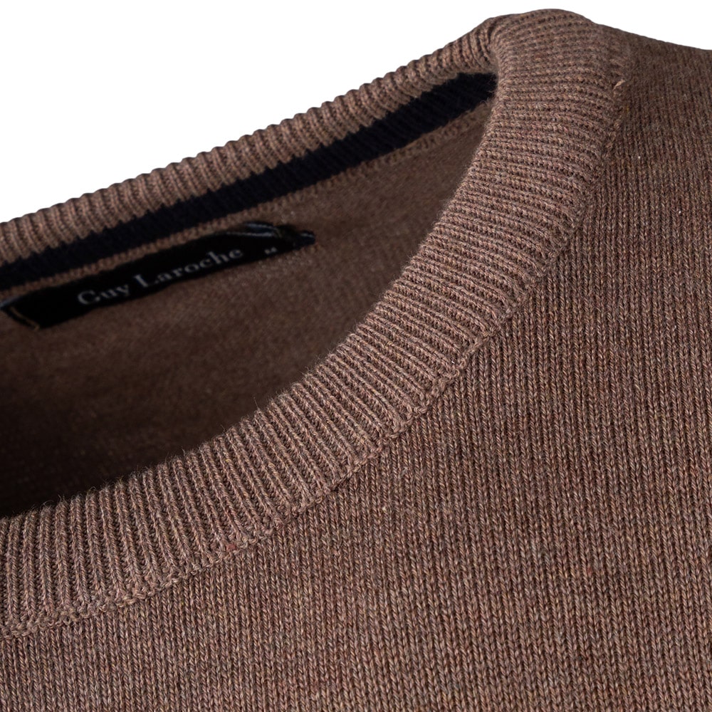 Guy Laroche Μπεζ Πουλόβερ C Neck - GL2329210