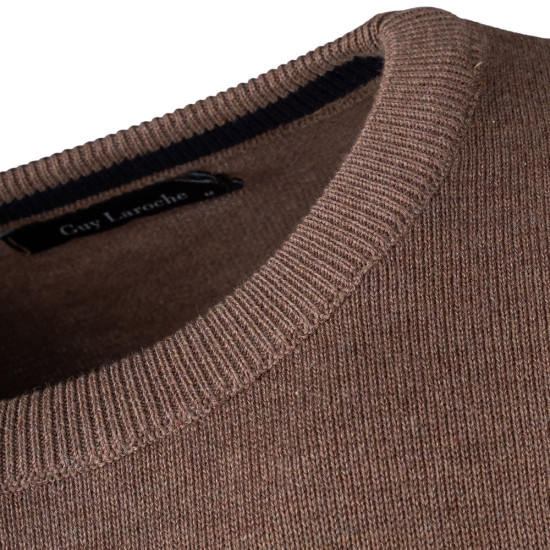Guy Laroche Μπεζ Πουλόβερ C Neck - GL2329210