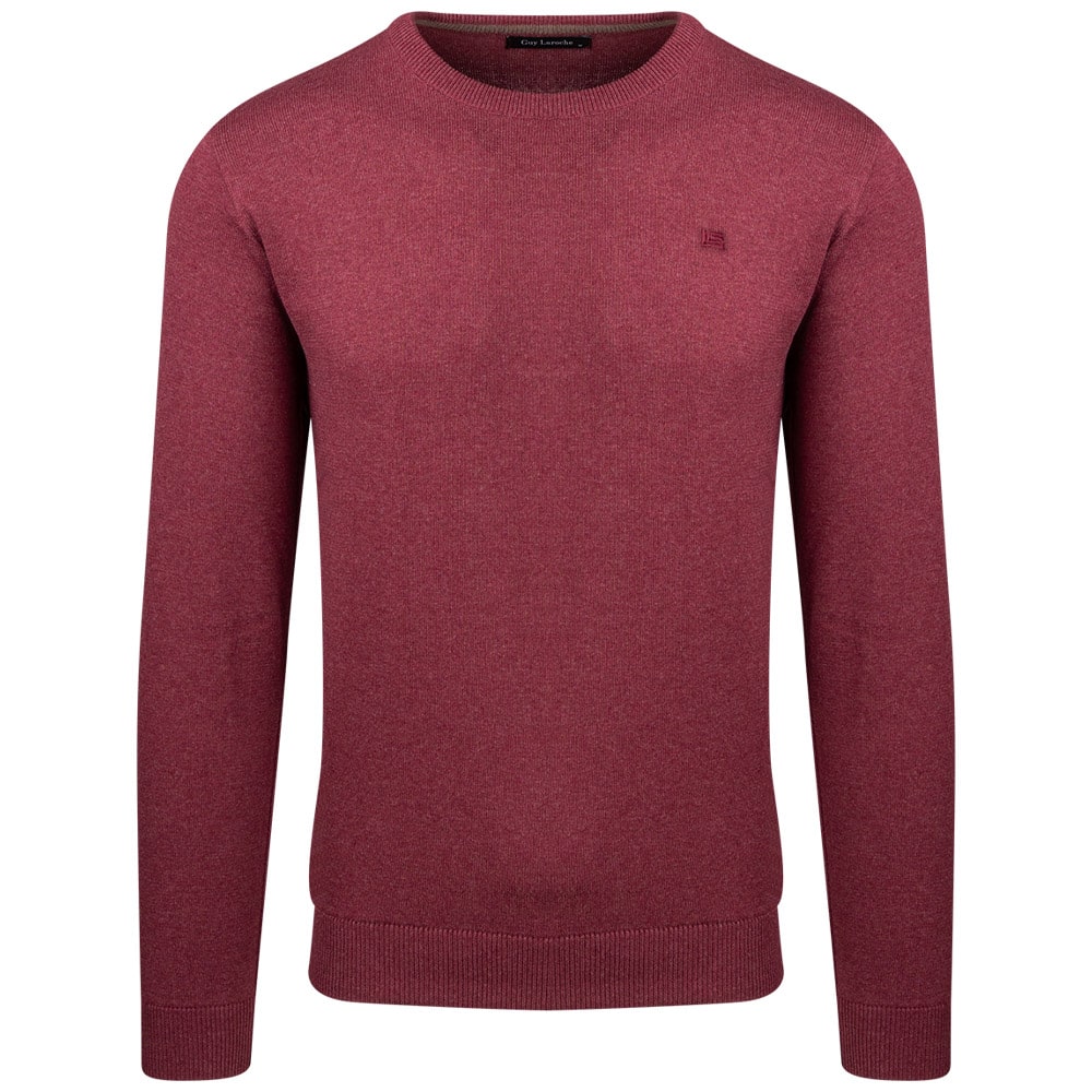 Guy Laroche Μπορντό Πουλόβερ C Neck - GL2329210