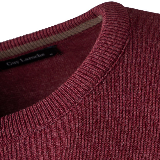 Guy Laroche Μπορντό Πουλόβερ C Neck - GL2329210