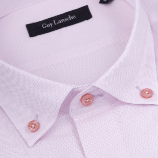 Guy Laroche Ροζ Πουκάμισο Button Down - GLDS18703/BD