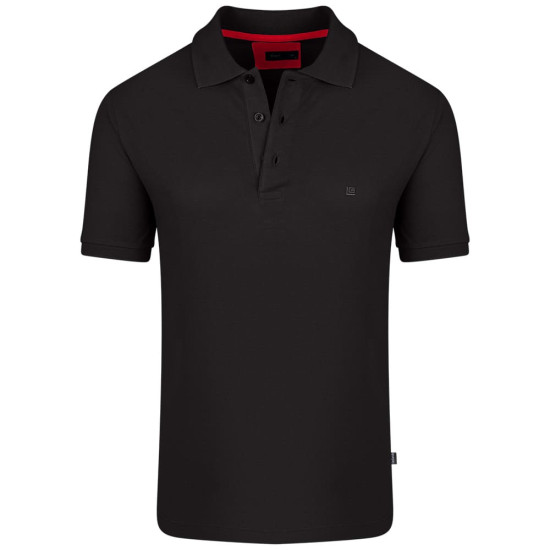 Guy Laroche Μαύρο Κοντομάνικο polo - GLDS19001