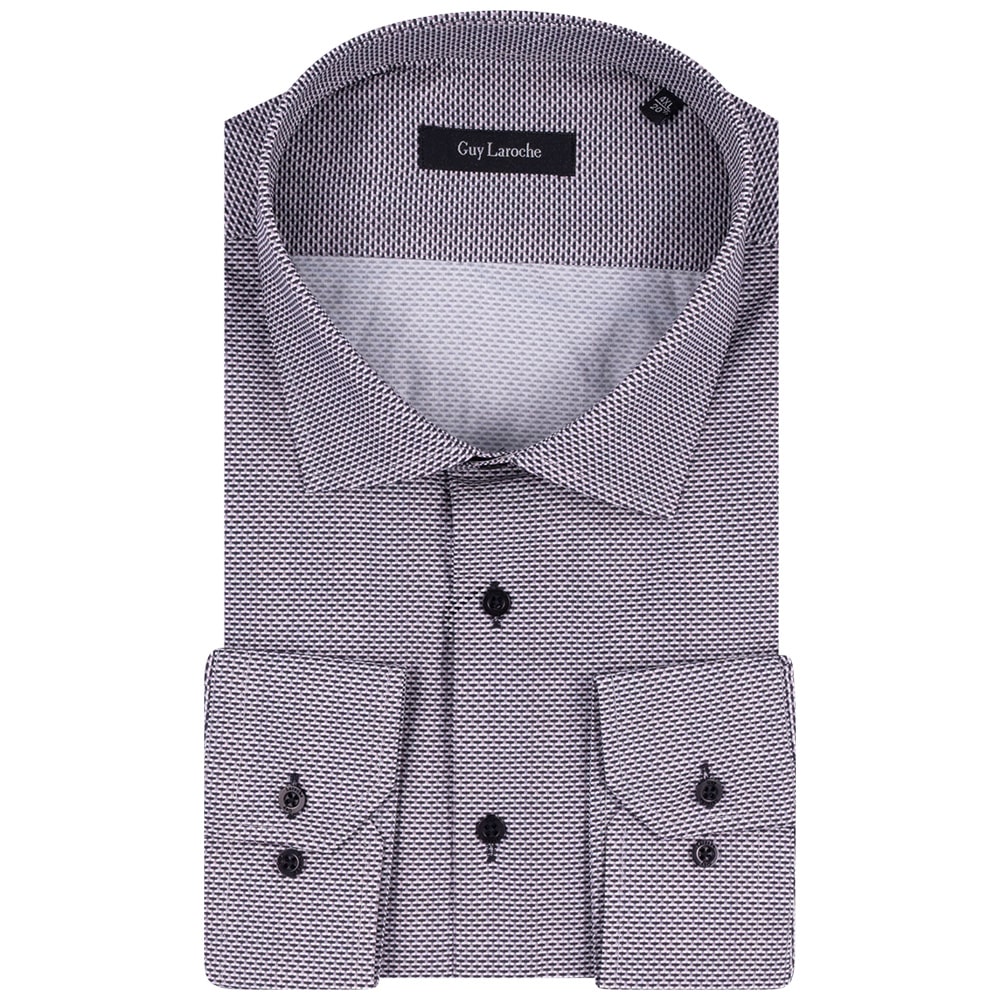 Guy Laroche Λευκό Πουκάμισο Με Σχέδιο Slim Fit - GLDW28732/SL