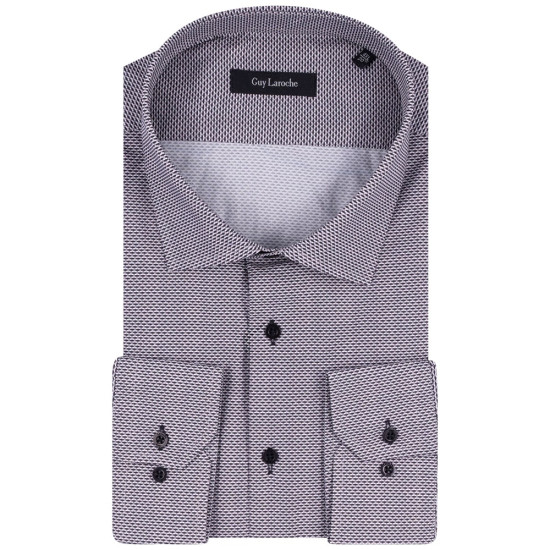 Guy Laroche Λευκό Πουκάμισο Με Σχέδιο Slim Fit - GLDW28732/SL