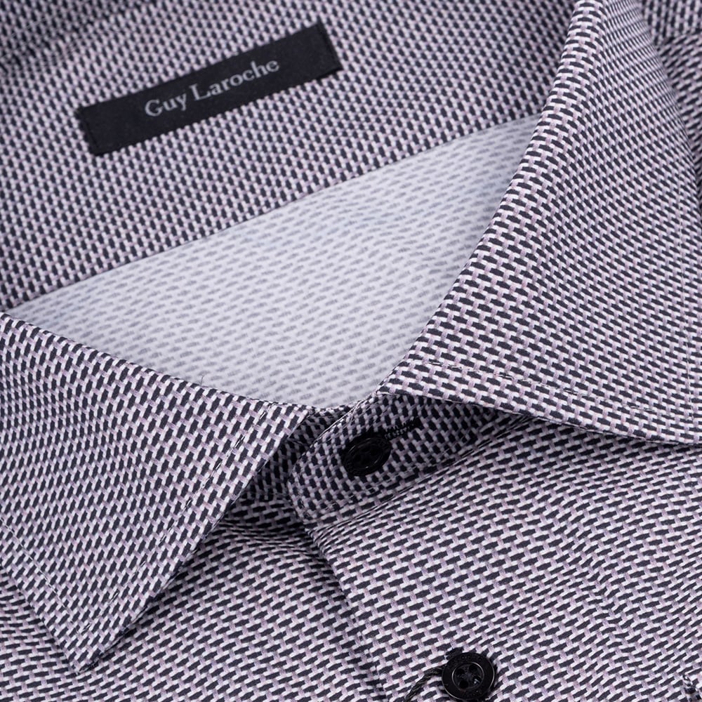 Guy Laroche Λευκό Πουκάμισο Με Σχέδιο Slim Fit - GLDW28732/SL