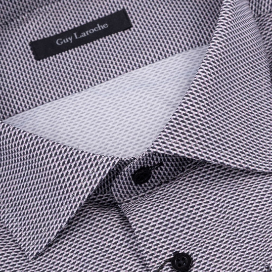 Guy Laroche Λευκό Πουκάμισο Με Σχέδιο Slim Fit - GLDW28732/SL