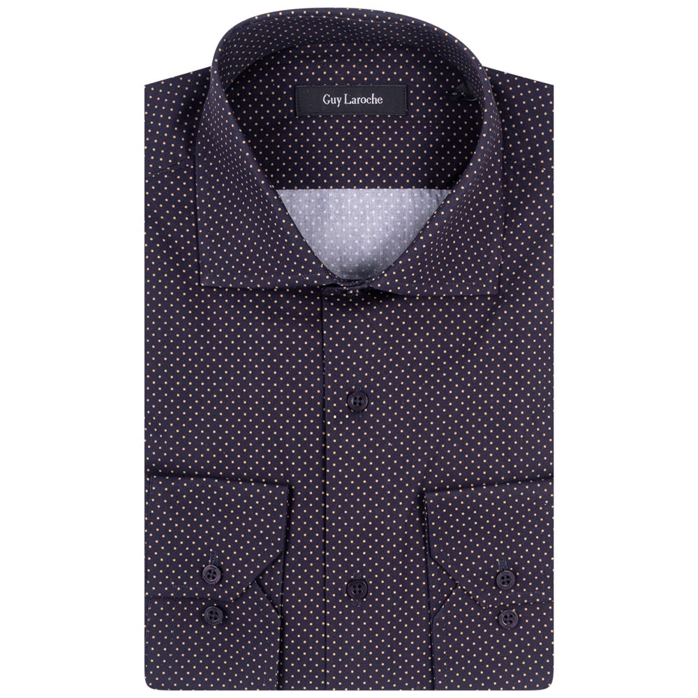 Guy Laroche Μαύρο Πουκάμισο Με Σχέδιο - GLEW28704/CL-1