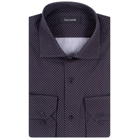Guy Laroche Μαύρο Πουκάμισο Με Σχέδιο - GLEW28704/CL