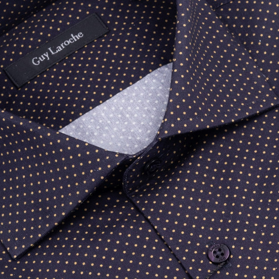 Guy Laroche Μαύρο Πουκάμισο Με Σχέδιο - GLEW28704/CL