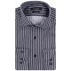 Guy Laroche Μαύρο Πουκάμισο Ριγέ - GLEW28713/CL-1