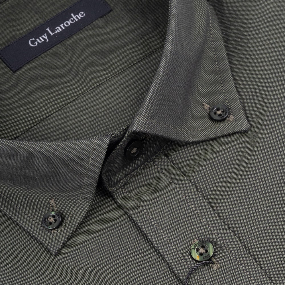 Guy Laroche Πράσινο Πουκάμισο Button Down - GLEW28714/BD