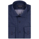 Guy Laroche Μπλε Πουκάμισο Με Μικροσχέδιο - GLEW28717/SL