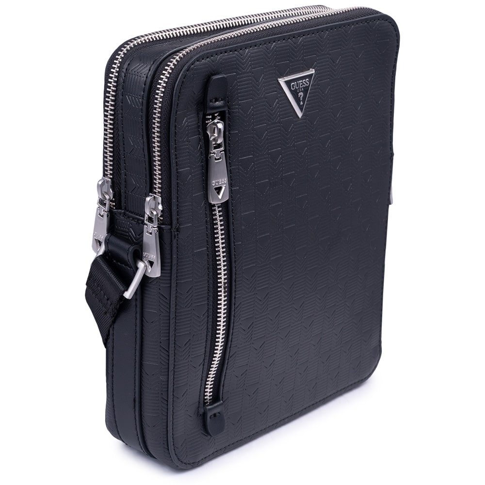 GUESS Μαύρο Τσαντάκι Ώμου - GU0ACHMTODEP51180000