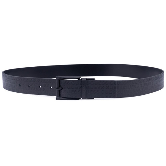 GUESS Μαύρη Ζώνη 100% Leather - GU0ACBM7820P53350000