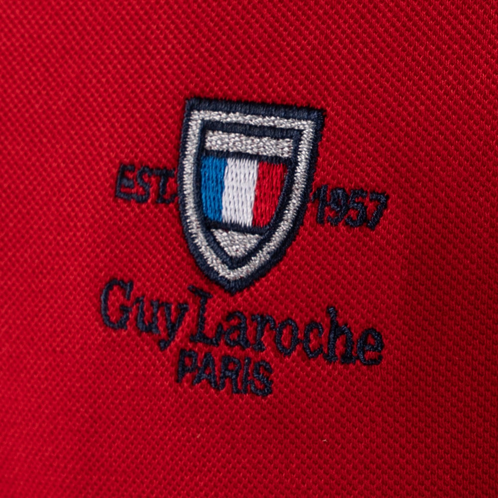 Guy Laroche Κόκκινο Κοντομάνικο polo - GL2319012