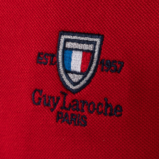 Guy Laroche Κόκκινο Κοντομάνικο polo - GL2319012