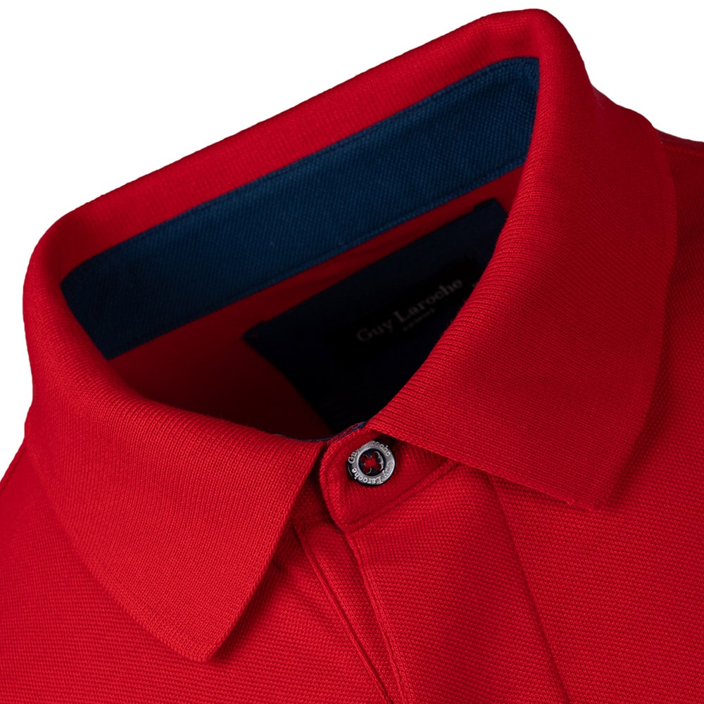 Guy Laroche Κόκκινο Κοντομάνικο polo - GL2319012