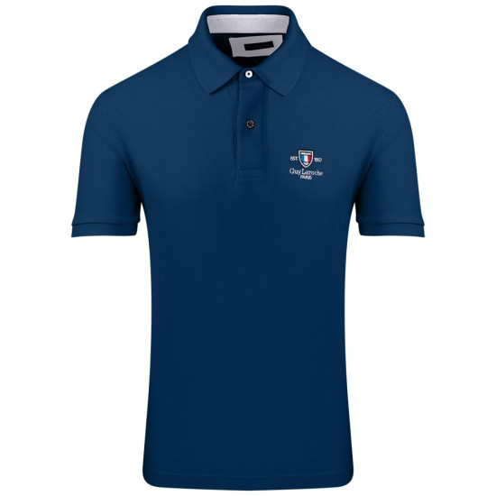 Guy Laroche Μπλε Κοντομάνικο polo - GL2319012