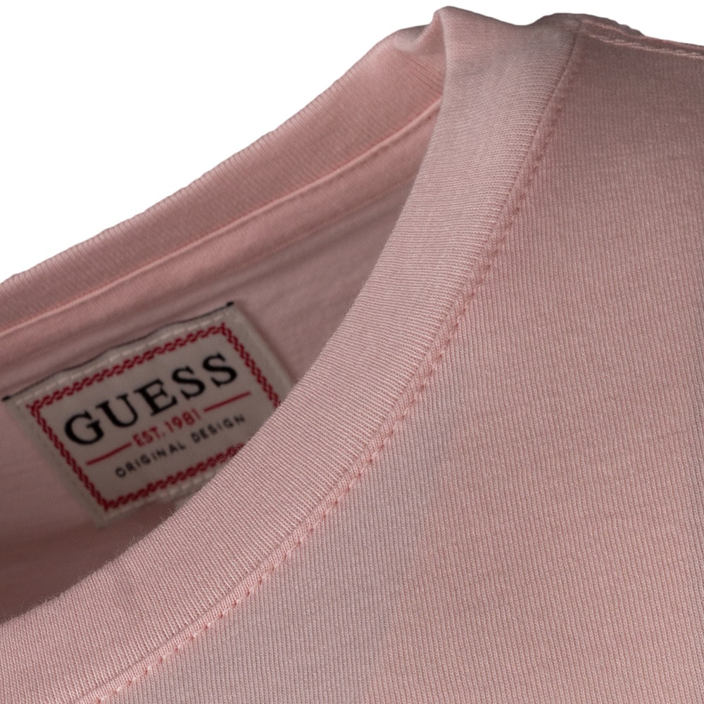 GUESS Ροζ T-shirt C Neck - GU0APM2BP47K7HD00000