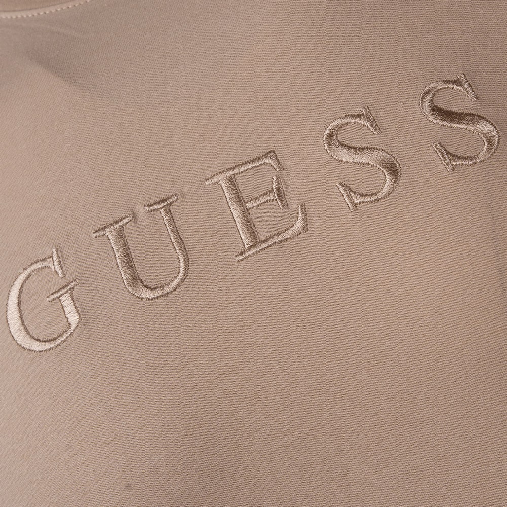 GUESS Μπεζ T-shirt C Neck - GU0APM2BP47K7HD00000