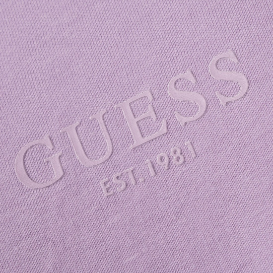 GUESS Μωβ T-shirt C Neck - GU0APM2YI72I3Z110000