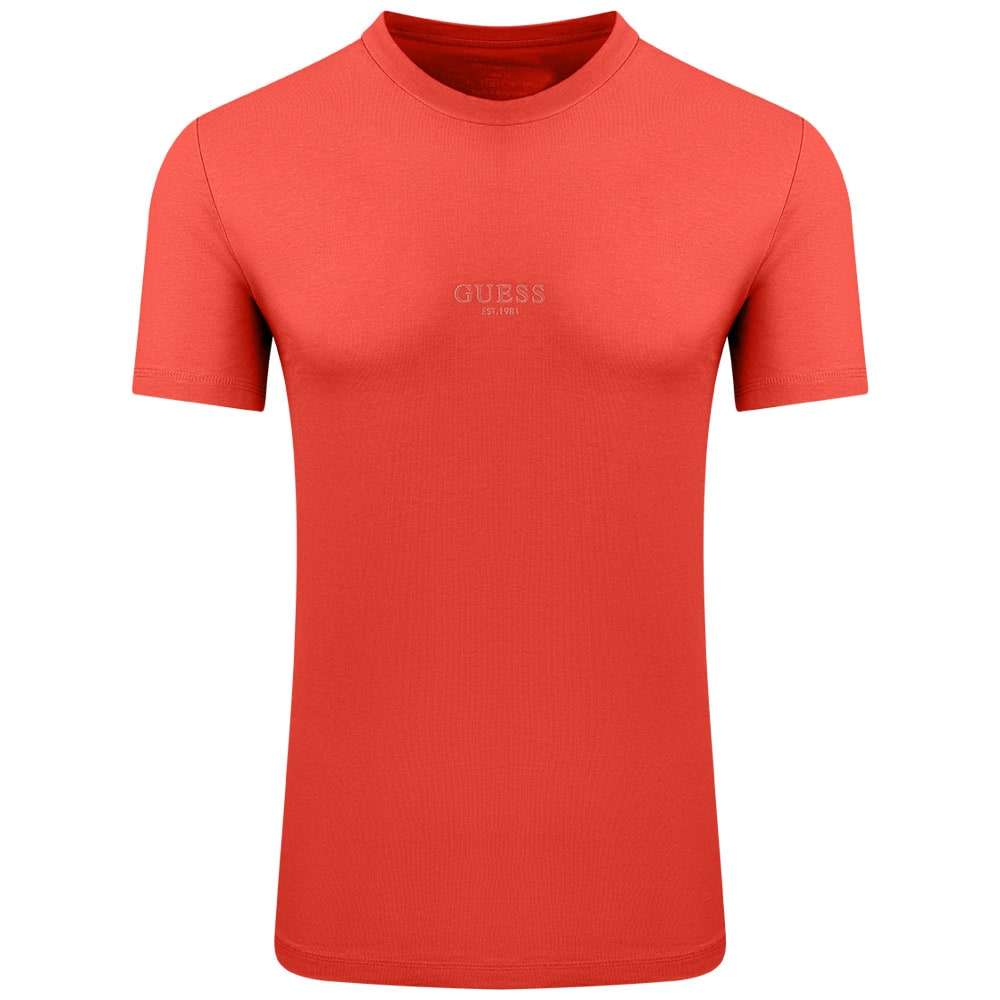 GUESS Πορτοκαλί T-shirt C Neck - GU0APM2YI72I3Z110000