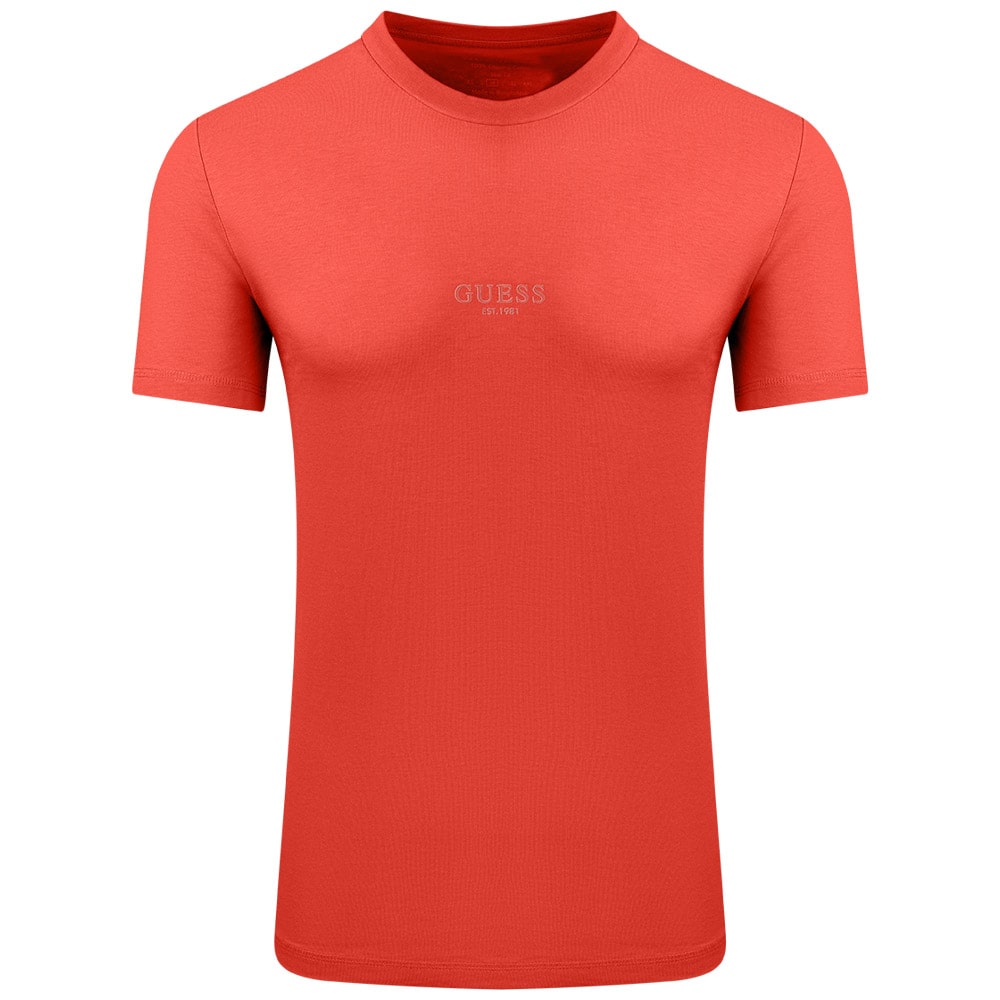 GUESS Πορτοκαλί T-shirt C Neck - GU0APM2YI72I3Z110000