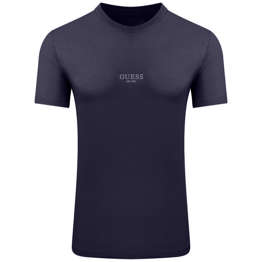 GUESS Μπλε T-shirt C Neck - GU0APM2YI72I3Z140000