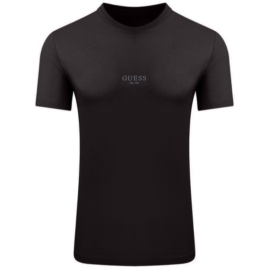 GUESS Μαύρο T-shirt C Neck - GU0APM2YI72I3Z140000