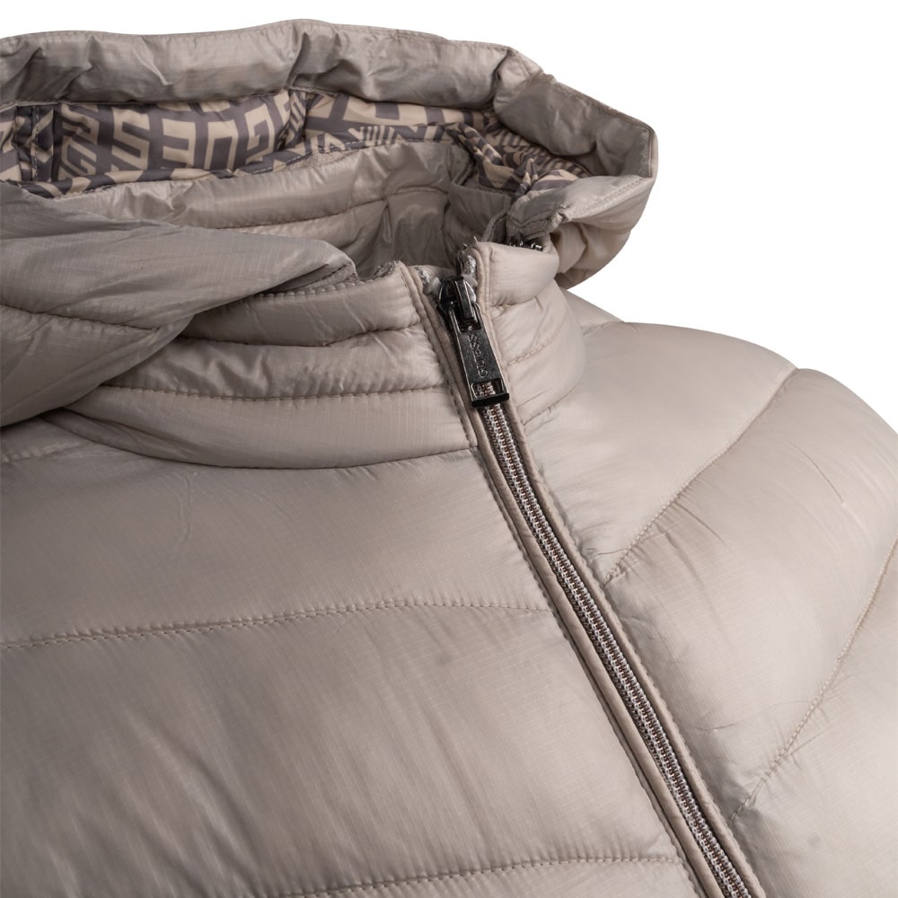 GUESS Εκρού Μπουφάν τύπου Puffer - GU0APM2YL45WEQJ20000 