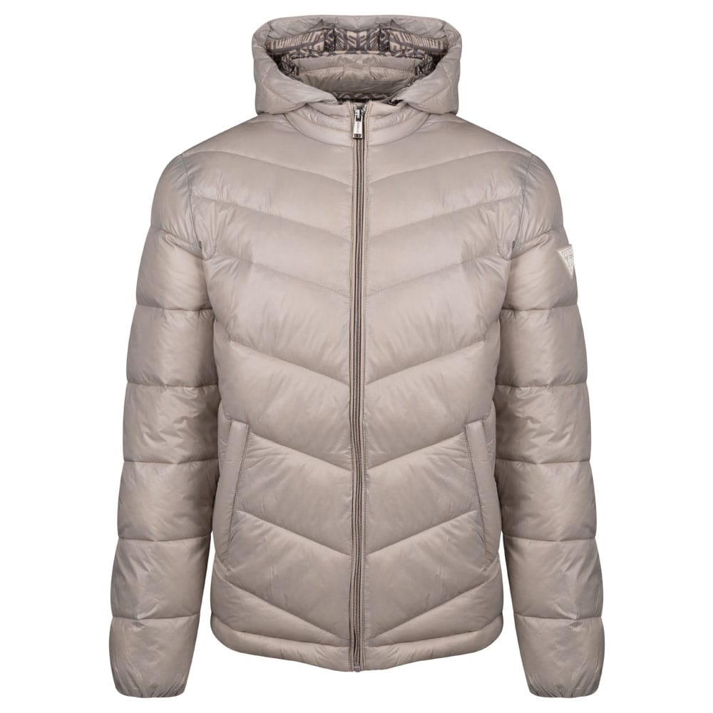 GUESS Εκρού Μπουφάν τύπου Puffer - GU0APM2YL45WEQJ20000 