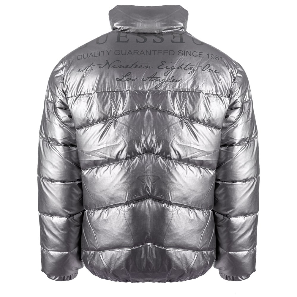 GUESS Ασημί Μπουφάν τύπου Puffer - GU0APM3BL29WFP600000 