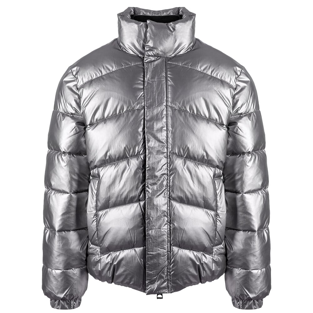 GUESS Ασημί Μπουφάν τύπου Puffer - GU0APM3BL29WFP600000 