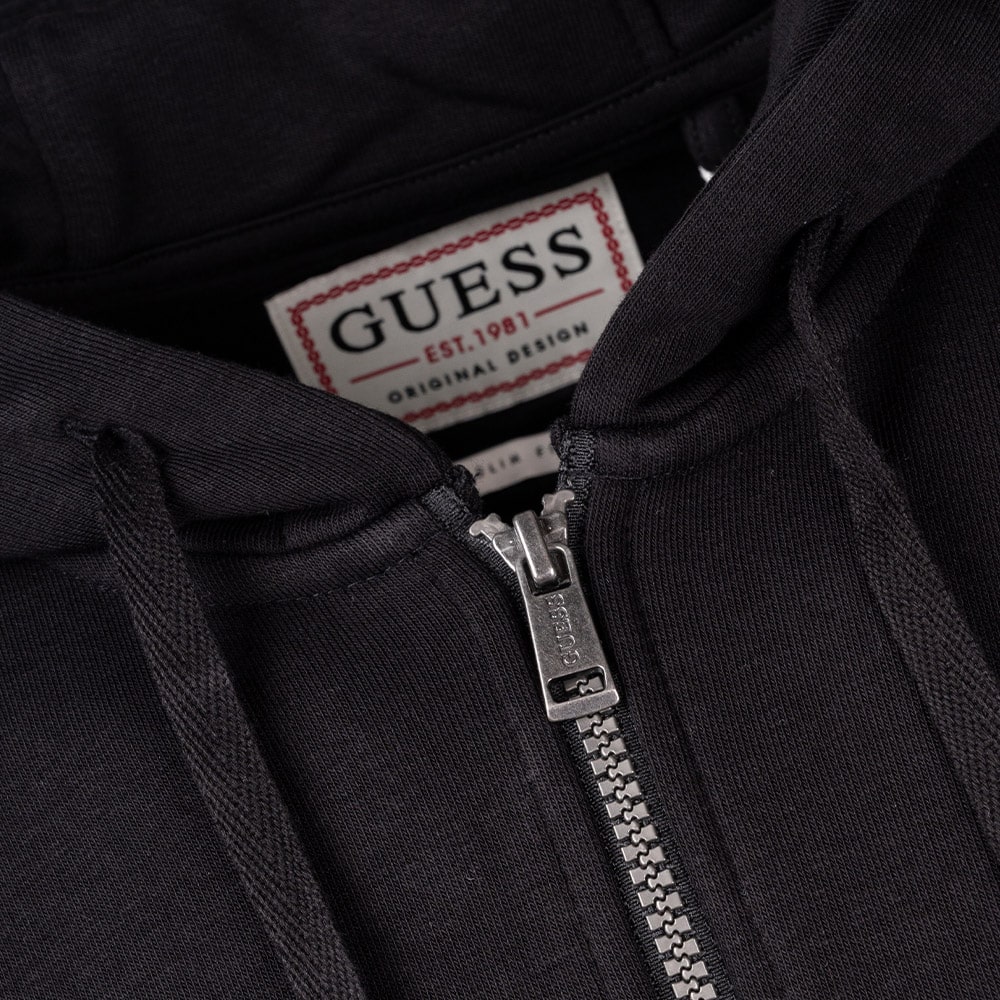 GUESS Ζακέτα Φούτερ Hoody GU0APM3YQ48KBK320000 Μαύρο