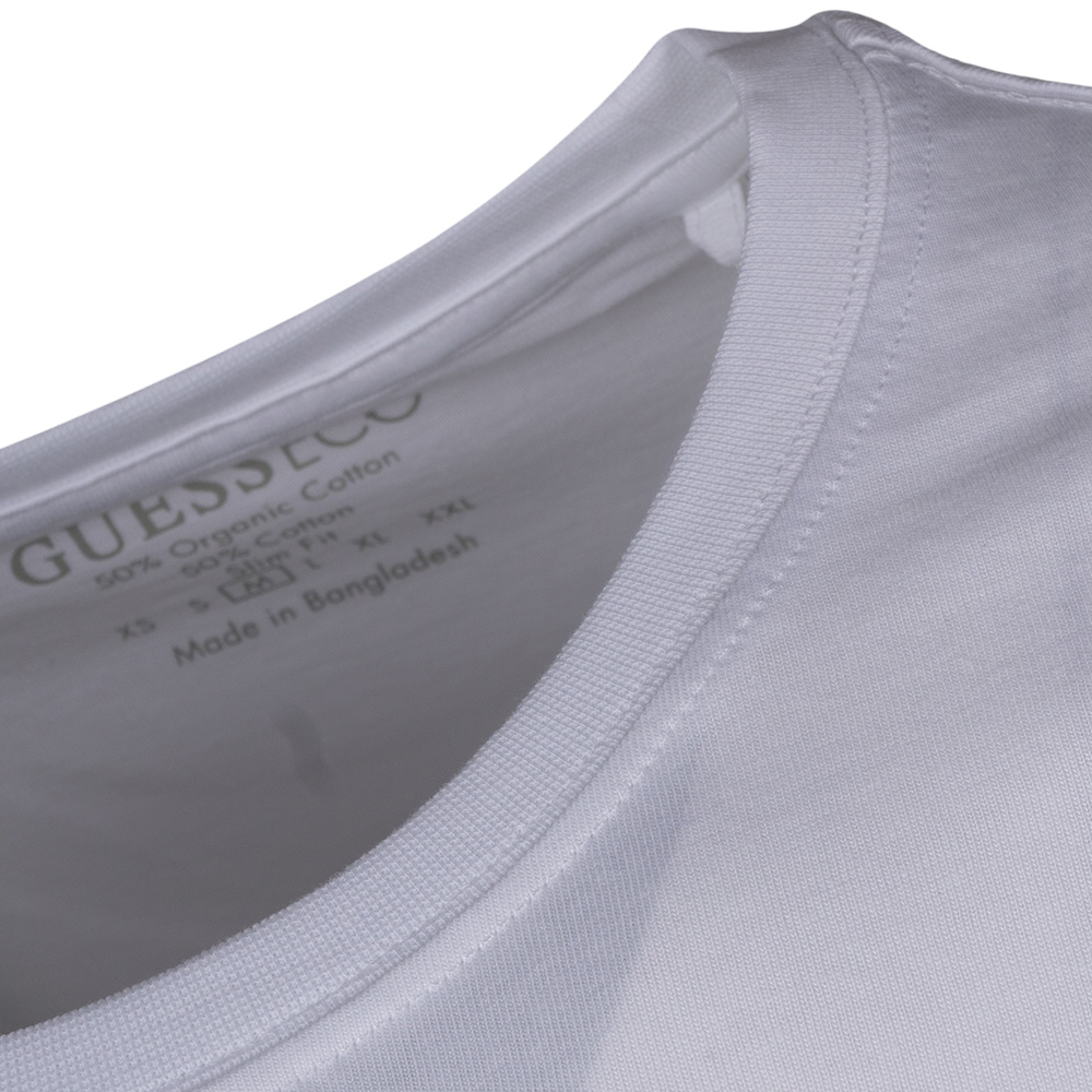 GUESS Λευκό T-shirt C Neck - GU0APM4GI11I3Z140000