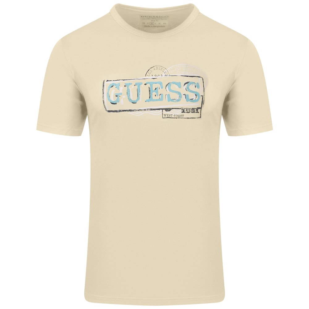 GUESS Κίτρινο T-shirt C Neck - GU0APM4GI26J13140000