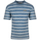 GUESS Λευκό/Μπλε T-shirt C Neck - GU0APM4GI34KC2500000
