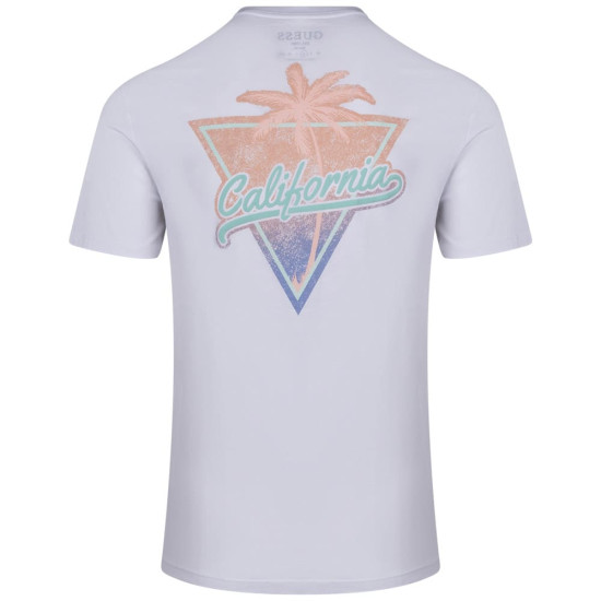 GUESS Λευκό T-shirt C Neck - GU0APM4GI46K9RM10000