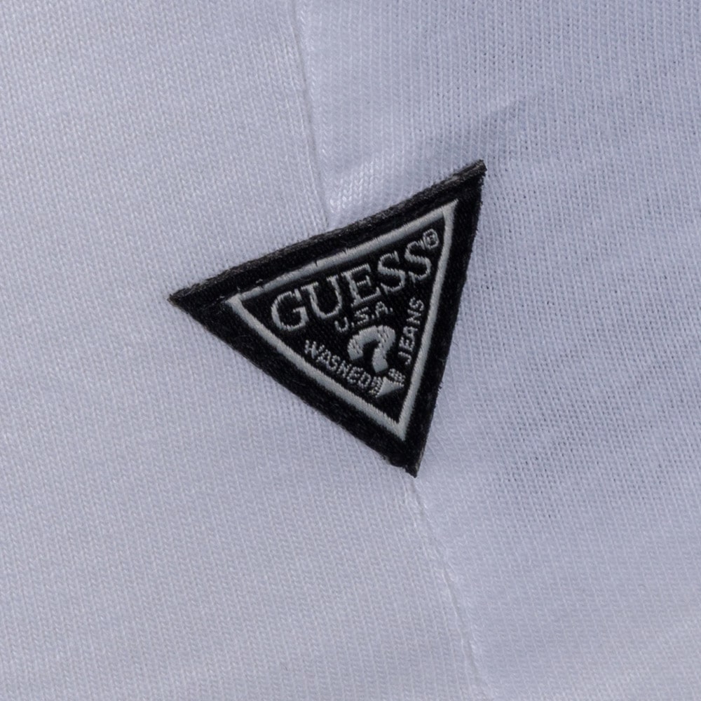 GUESS Λευκό T-shirt C Neck - GU0APM4RI62K9RM10000