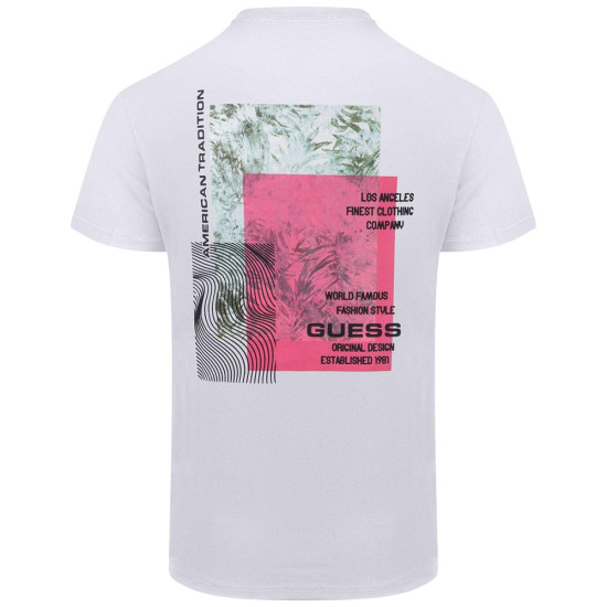 GUESS Λευκό T-shirt C Neck - GU0APM4YI03I3Z140000