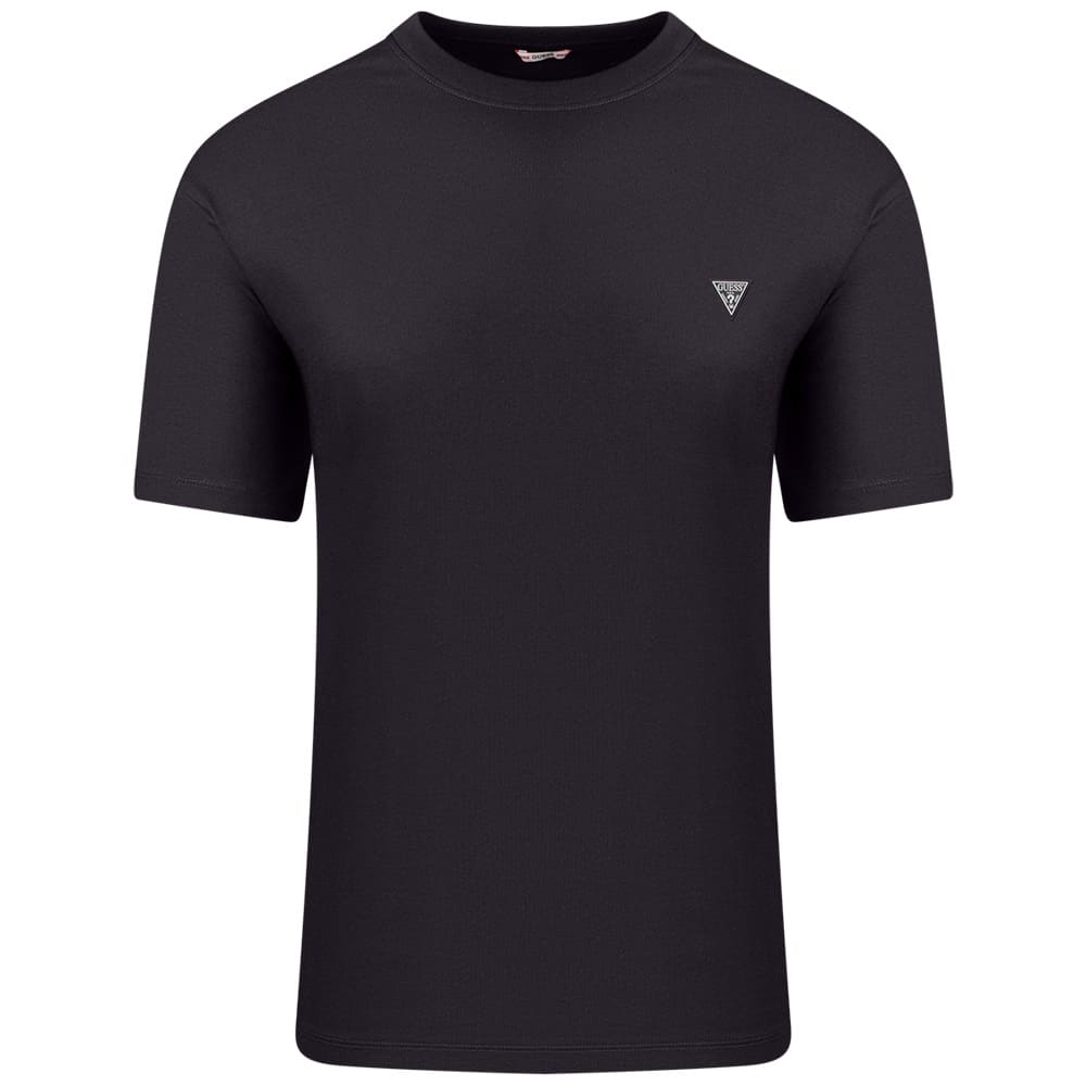 GUESS Μαύρο T-shirt C Neck - GU0APM4YI0AKCCM10000