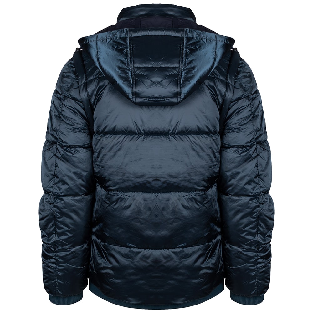 GUESS Πετρόλ Puffer Jacket - GU0APM5BL2LWGZF20000