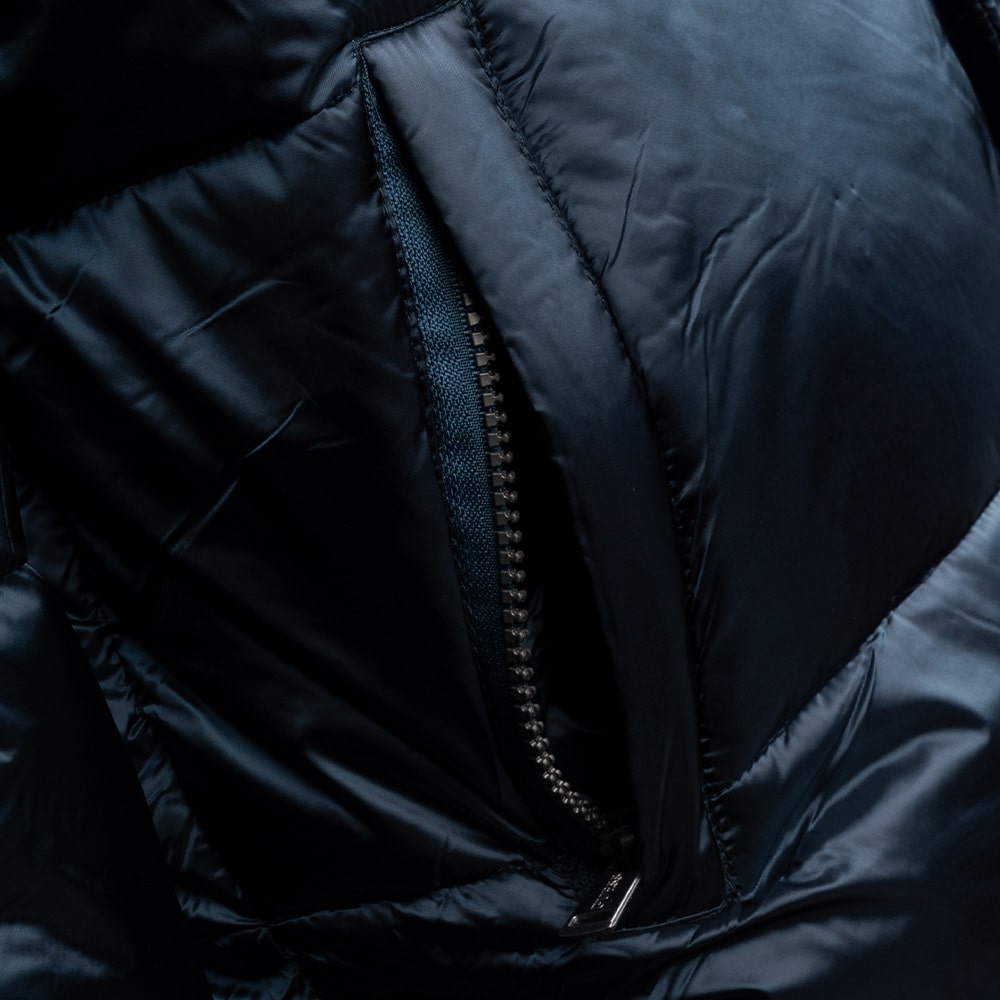 GUESS Πετρόλ Puffer Jacket - GU0APM5BL2LWGZF20000