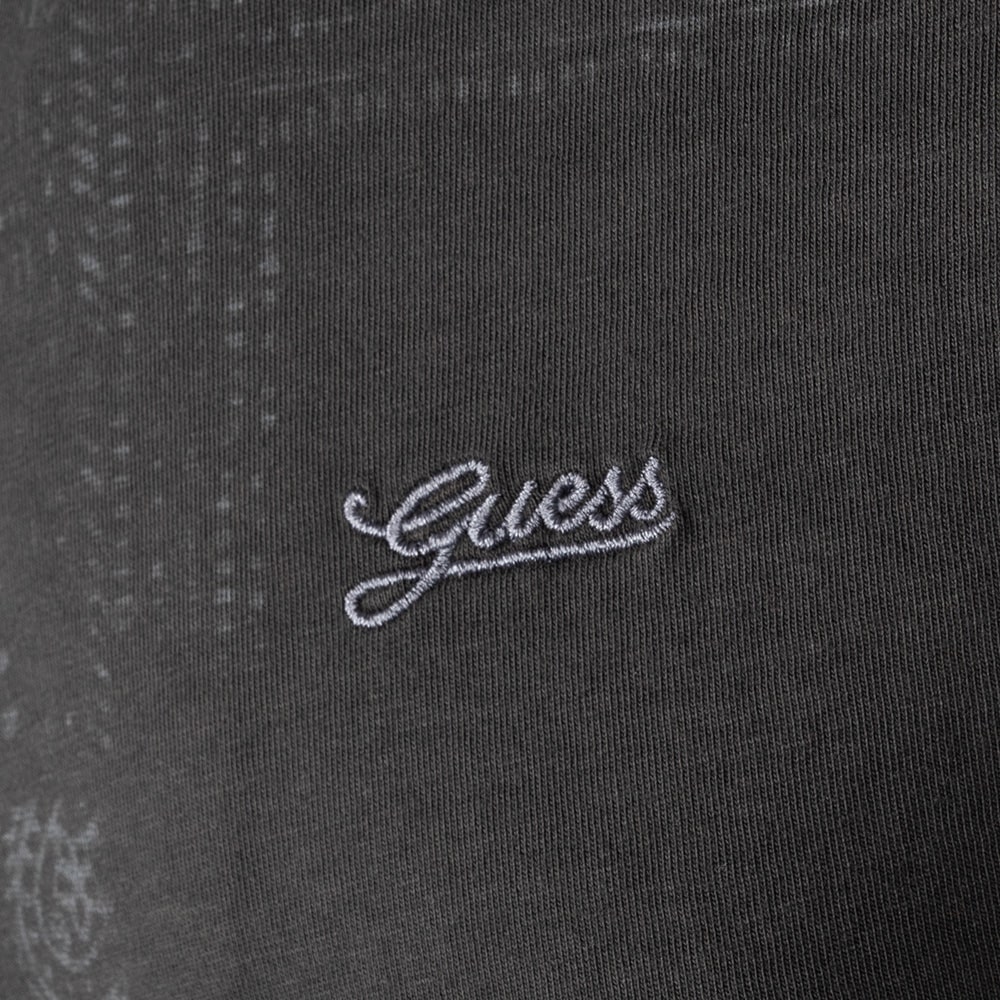 GUESS Ανθρακί T-shirt C Neck - GU0APM5RI09I3Z140000