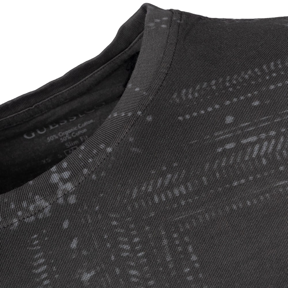 GUESS Ανθρακί T-shirt C Neck - GU0APM5RI09I3Z140000