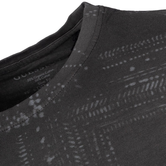 GUESS Ανθρακί T-shirt C Neck - GU0APM5RI09I3Z140000